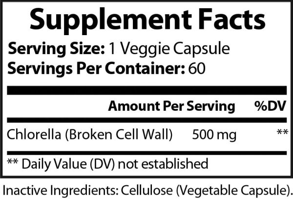 Chlorella Pure - 600mg - Image 2