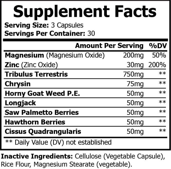 Ultra Test Natural Testosterone Support - Image 2