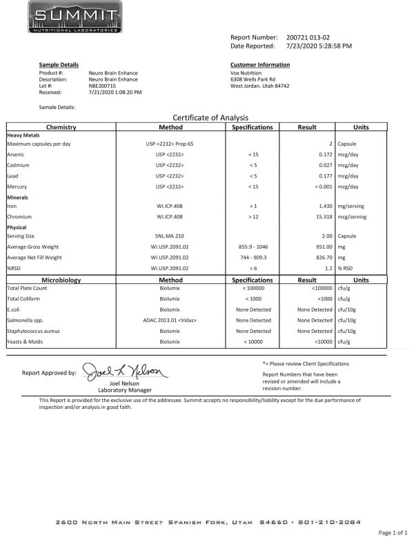 Neuro Plus Brain and Focus - Image 3