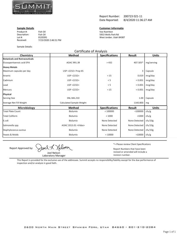 Omega 3 Fish Oil - Image 3